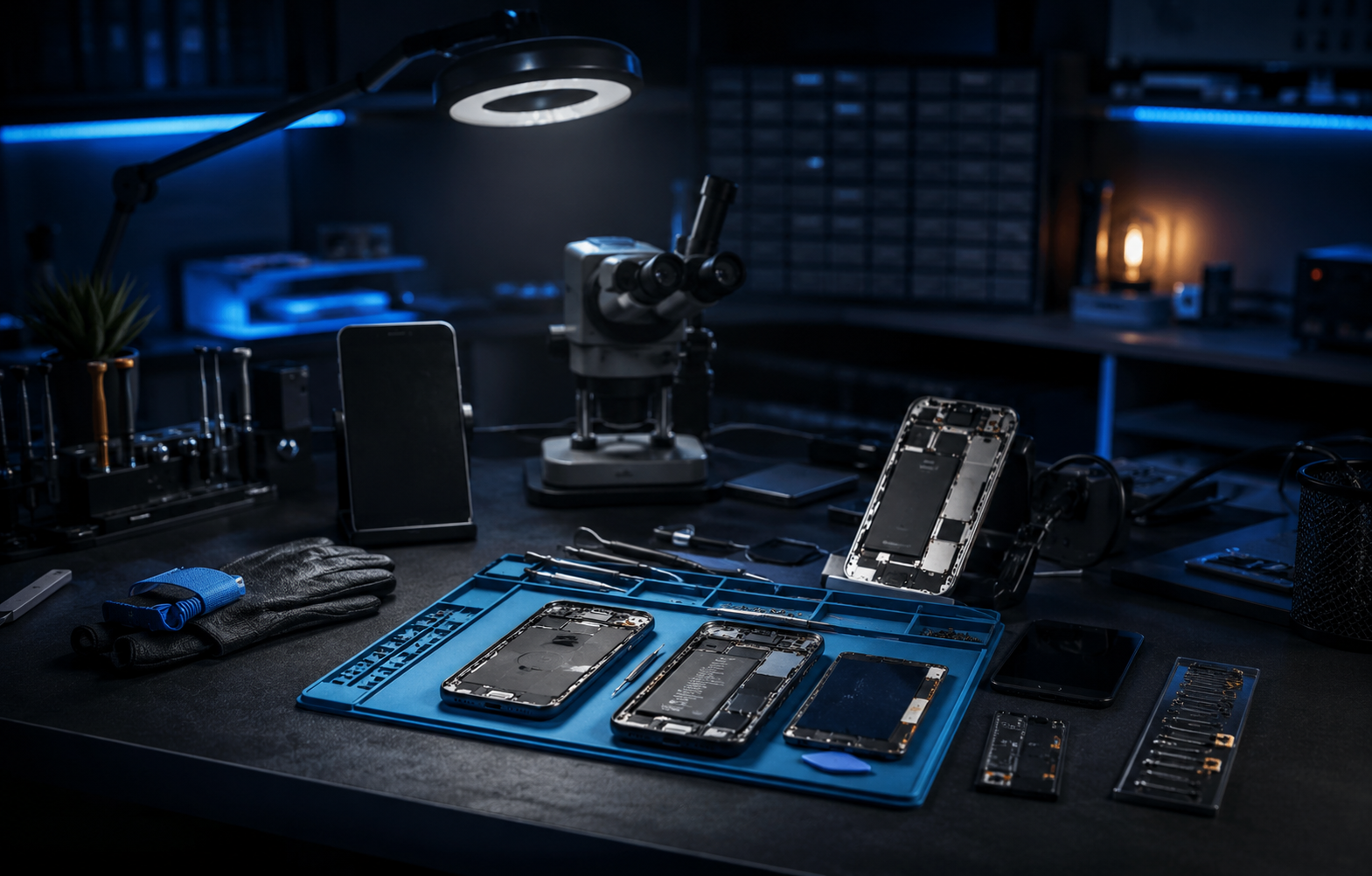 Device Care editorial visual