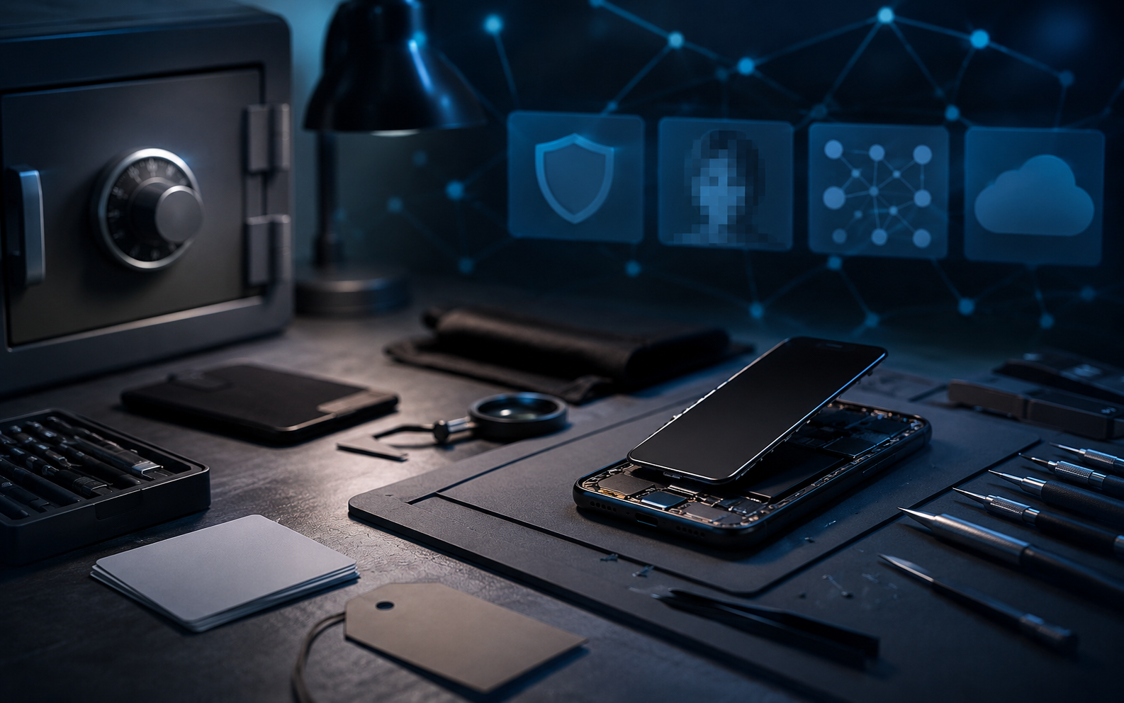 Security & Privacy editorial visual